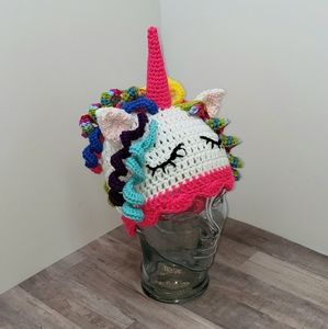 Unicorn hat Adult & Child size Unicorns 2 color s